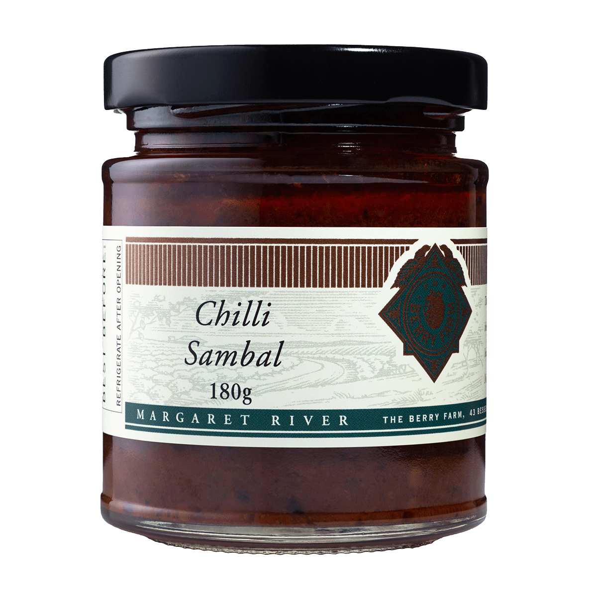 A jar of Chilli Sambal Paste