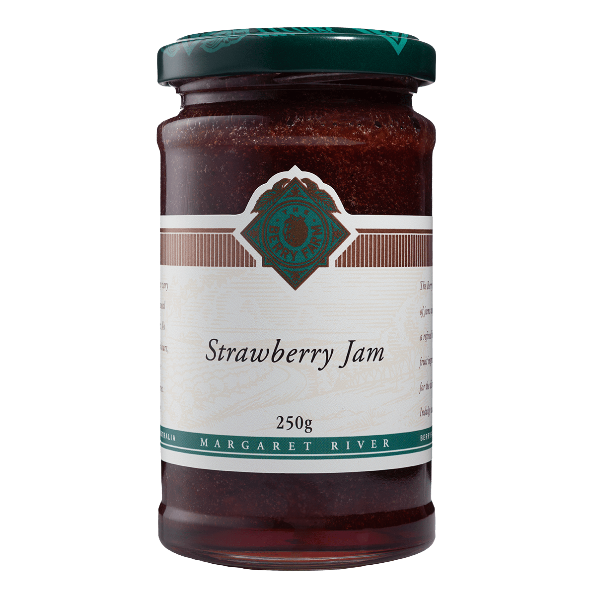 A jar of Strawberry Jam