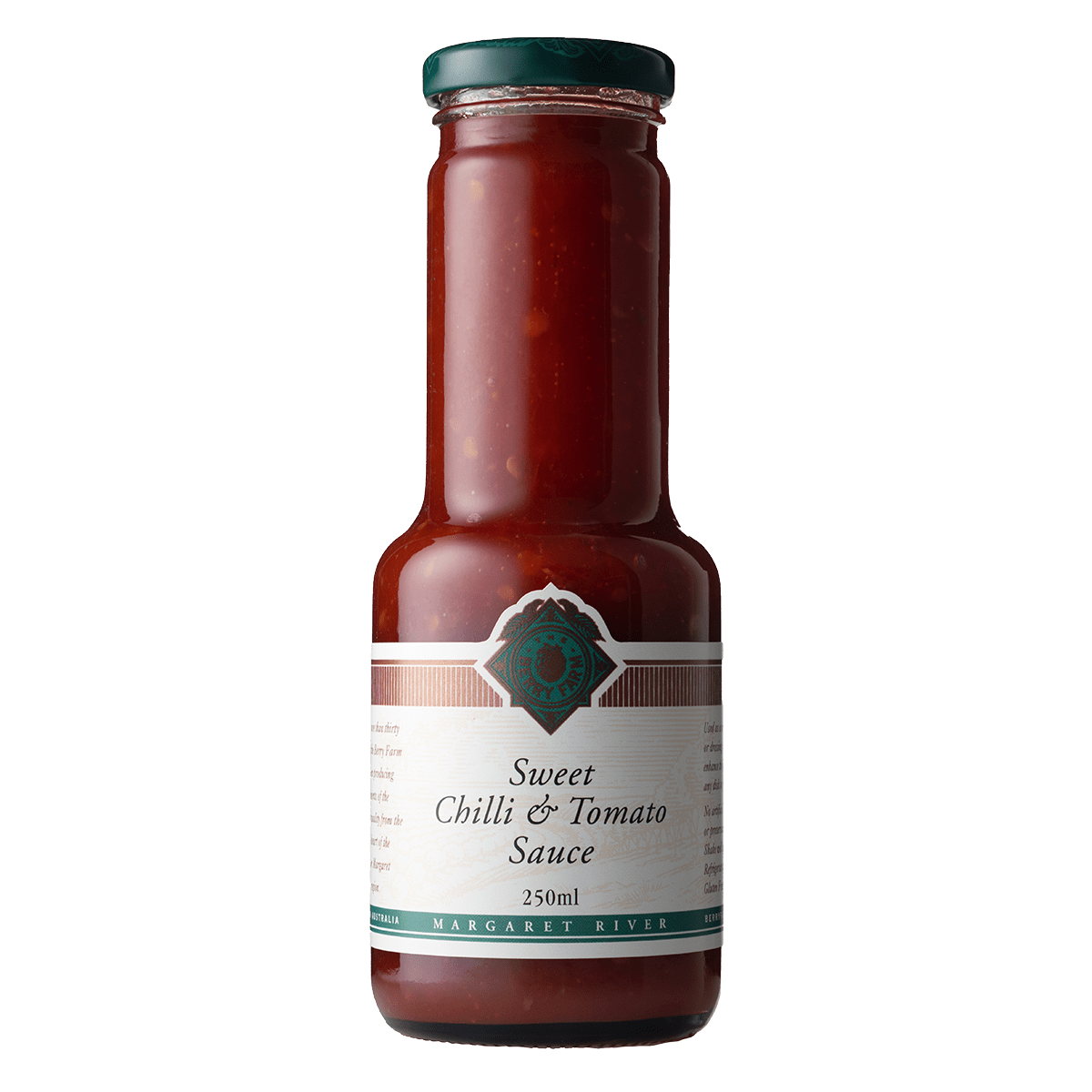 A jar of Sweet Chilli & Tomato Sauce
